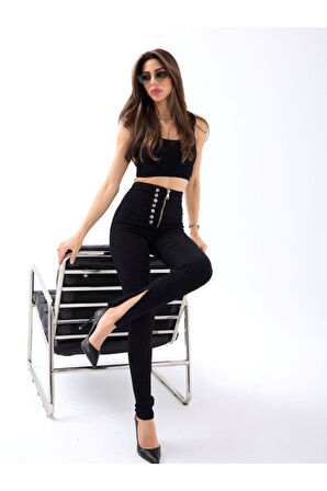 6007 PANTOLON-SİYAH