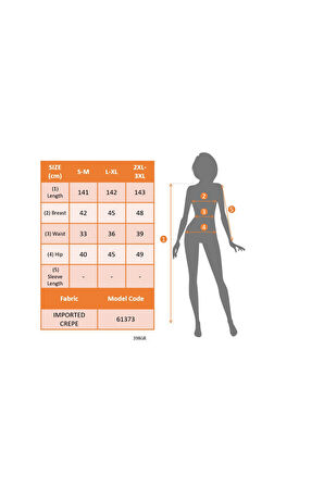 Kadın Kısa Kollu Madonna Yaka Belden Oturtmalı Uzun Ithal Krep Elbise