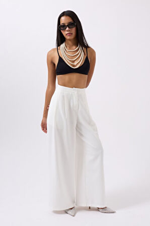 Casual Yüksek Bel Pantolon