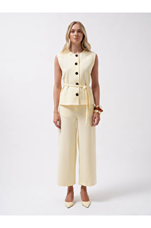 Kuşaklı Dokuma Yelek