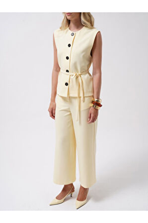 Kuşaklı Dokuma Yelek