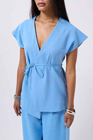 Bağcık Detay Yelek