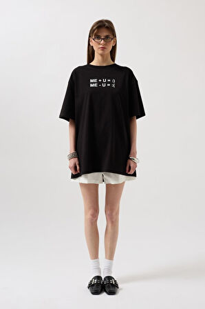 Kabartma Baskılı T-Shirt