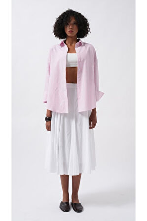 Çizgili Basic Gömlek