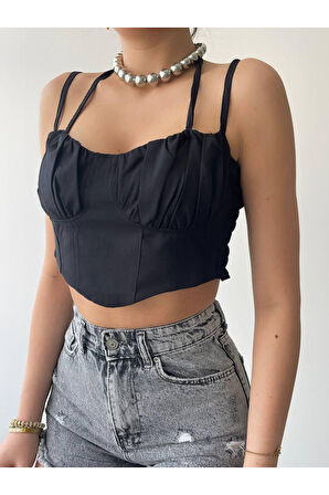 Elix Askılı Büstiyer Crop