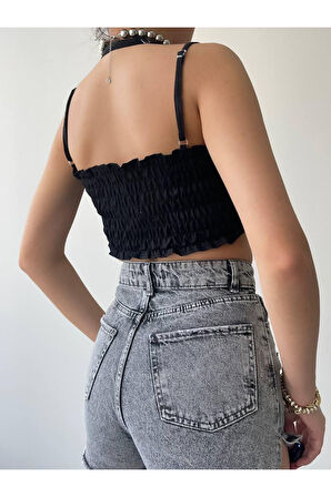 Elix Askılı Büstiyer Crop