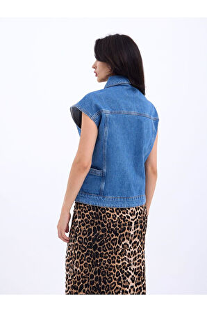 6820 KOT YELEK-MAVİ