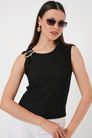 Kolsuz Basic Bluz 935 - Siyah