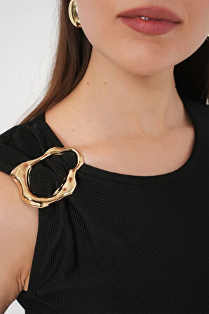 Kolsuz Basic Bluz 935 - Siyah