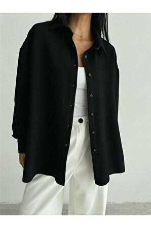 OTTOMAN GÖMLEK - Siyah