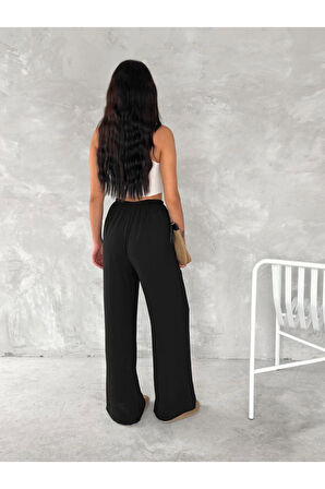 Ayrobin Oversize Pantalon - Siyah