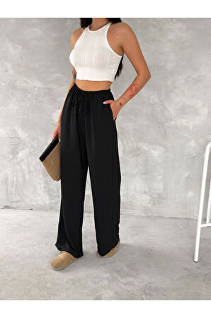 Ayrobin Oversize Pantalon - Siyah