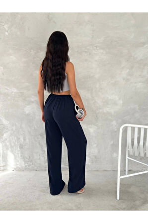 Ayrobin Oversize Pantalon - Lacivert