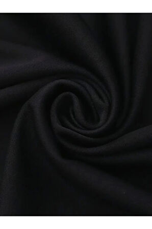 Baskılı Oversize Bisiklet Yaka T-shirt - Siyah