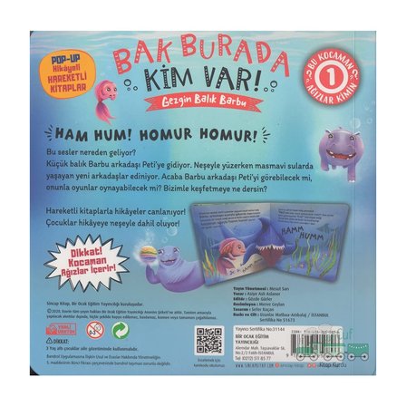 Bak Burada Kim Var Gezgin Balık Barbu / Popup İle Keşfet - Asiye Aslı Aslaner