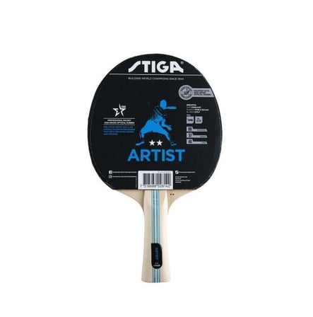 Özel Seri 1212-6218-01 Bat ARTIST-2 Star Masa Tenis Raketi Turnuva Dinlence Oyun