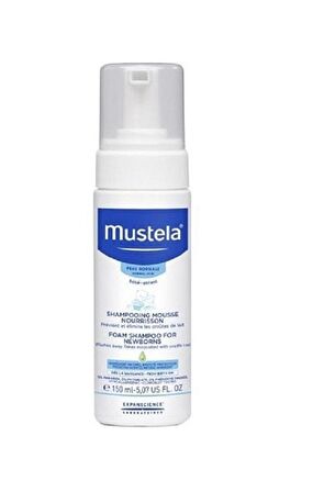 Mustela Yeni Doğan Konak Önleyici Köpük Şampuan 150ml