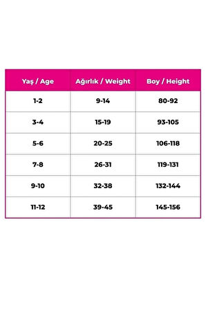 Daymod Kız Çocuk Beyaz Vera Desenli Külotlu Çorap