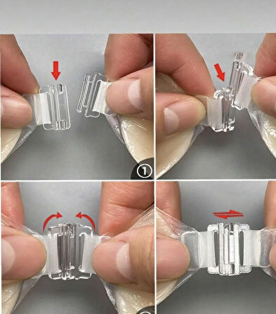 YAPIŞKANLI DESTEKLİ SÜTYEN YAPIŞKANLI TOPARLAYICI STRAPLEZ