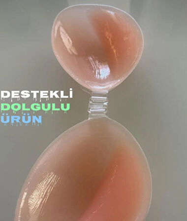 YAPIŞKANLI DESTEKLİ SÜTYEN YAPIŞKANLI TOPARLAYICI STRAPLEZ