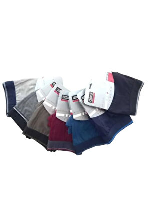 7 Adet Erkek Likralı Renkli Boxer