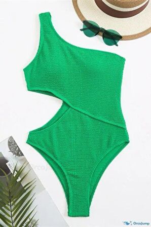 TEK OMUZLU ASİMETRİK MAYO DB20020M