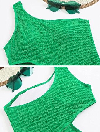 TEK OMUZLU ASİMETRİK MAYO DB20020M