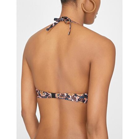 DESENLİ GEÇMELİ BIKINI ÜSTÜ DB20021BU