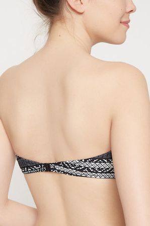 BASKILI RENKLİ BİYELİ BIKINI ÜST DB200591BU