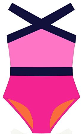FUŞYA-PEMBE KIZ ÇOCUK MAYO DB200703CM