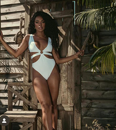 Cut Out Halkalı Mayokini DB200725M