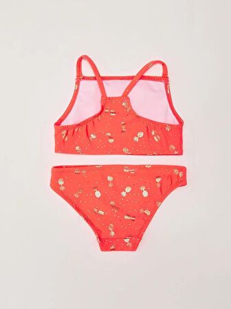 Varak baskılı kız çocuk bikini takım 