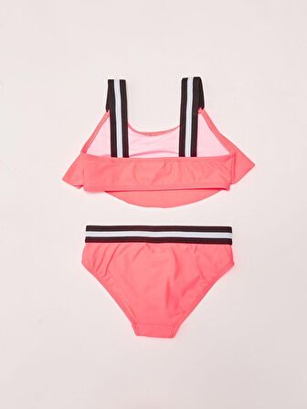 Mercan Volanlı Kız Çocuk Bikini Takım DB200790BT