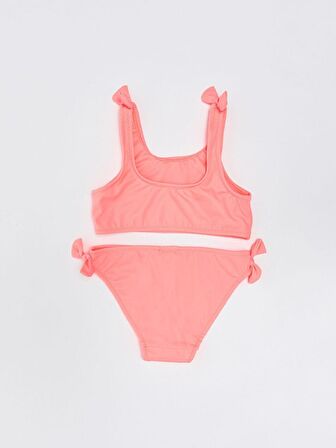 Fiyonklu kız çocuk bikini takım