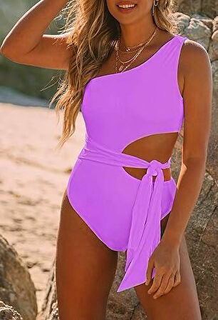 Tek Omuzlu Bağlamalı Mayo DB200803MA