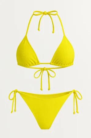 Üçgen İpli Bikini Takım