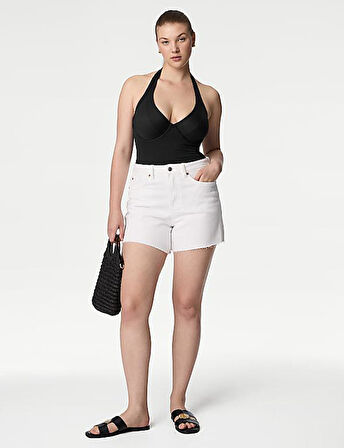 Boyundan bağlamalı balenli mayo