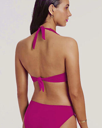 Triangle Twist Toparlayıcı Bikini Üstü