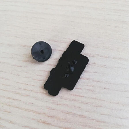  Not Today, Satan Yazılı Broş