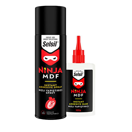 SELSİL NINJA 400ML+100GR HIZLI YAPIŞTIRICI SPREY (4130)