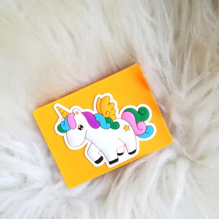 Sarı Unicorn Not Defteri