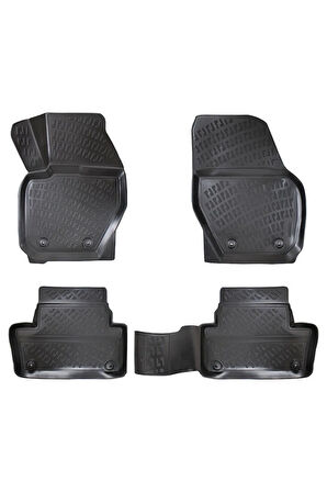 Volvo XC-60 2014 Araca Özel Tasarım 3D Havuzlu Paspas