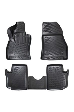 Fiat 500 L 2015 Araca Özel Tasarım 3D Havuzlu Paspas