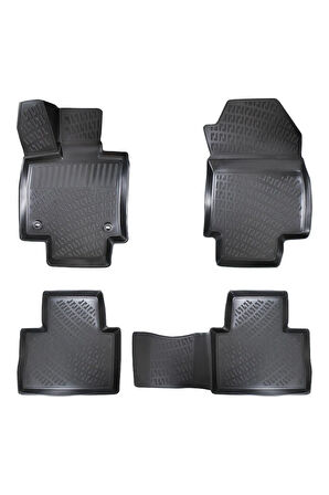 Toyota Rav8 Araca Özel Tasarım 3D Havuzlu Paspas