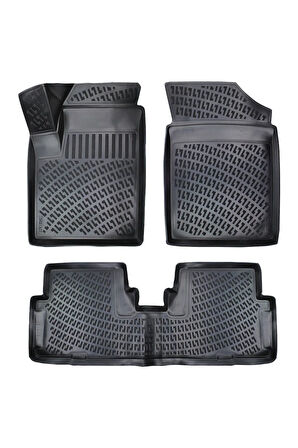 Citroen Berlingo 1999 Araca Özel Tasarım 3D Havuzlu Paspas