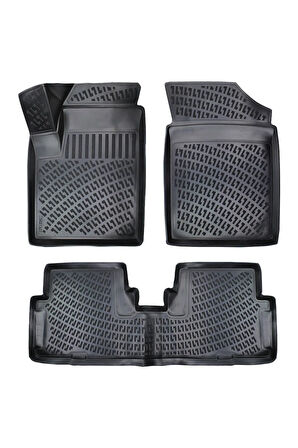 Citroen Berlingo 2006 Araca Özel Tasarım 3D Havuzlu Paspas