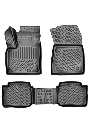 Nissan Qashqai e-Power 2023 Araca Özel Tasarım 3D Havuzlu Paspas