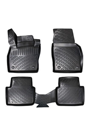 Skoda Scala 2019 Araca Özel Tasarım 3D Havuzlu Paspas