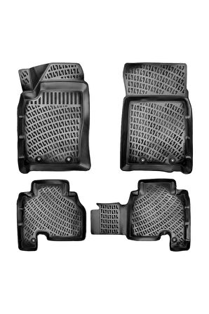 Ssangyong Korando 2017 Araca Özel Tasarım 3D Havuzlu Paspas