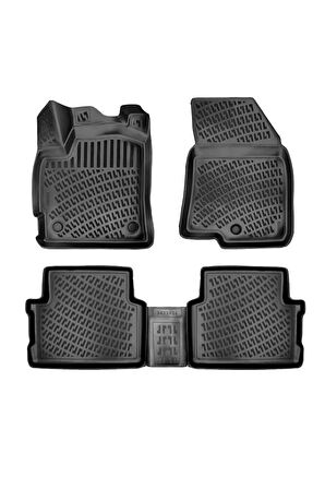 Dacia Jogger 2024 Araca Özel Tasarım 3D Havuzlu Paspas